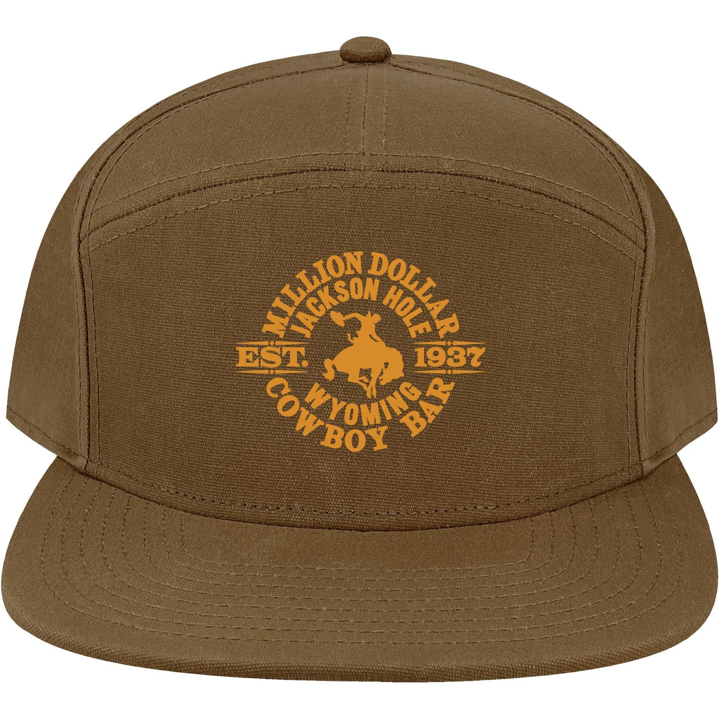 Dark Tan Wax Hat