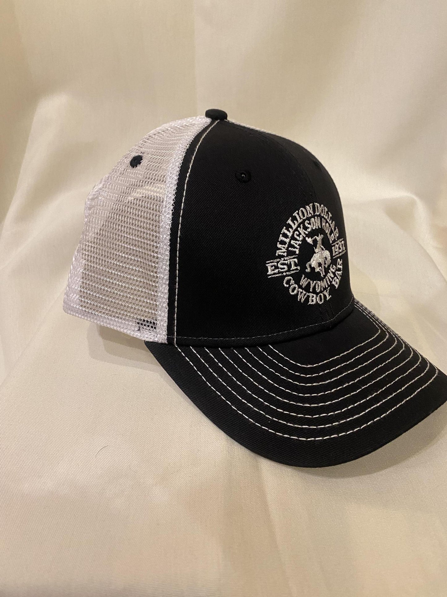 Black & White Mesh Hat Snapback #51296