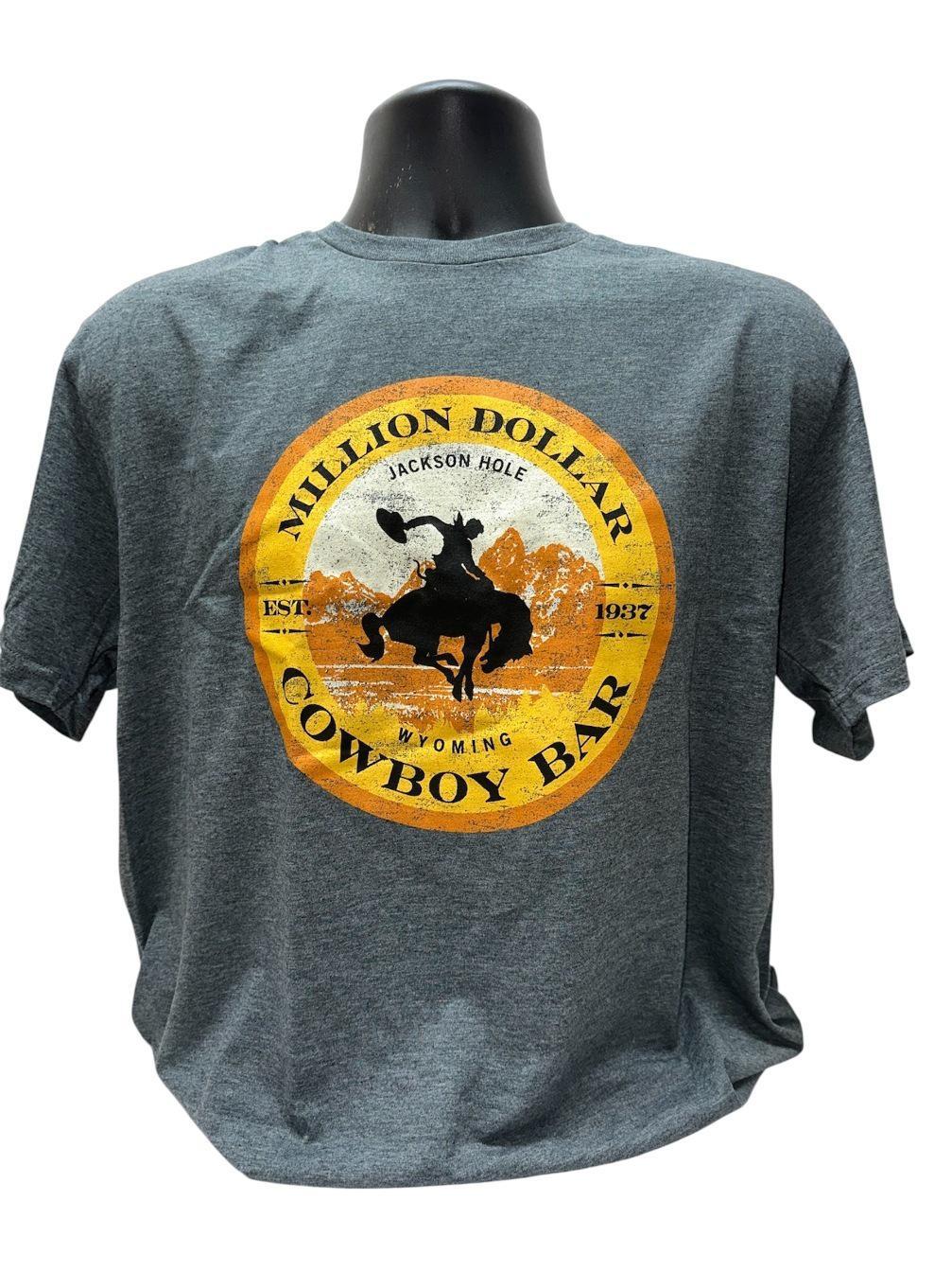 Short Sleeve Grey Orange Yellow Mtn Shirt