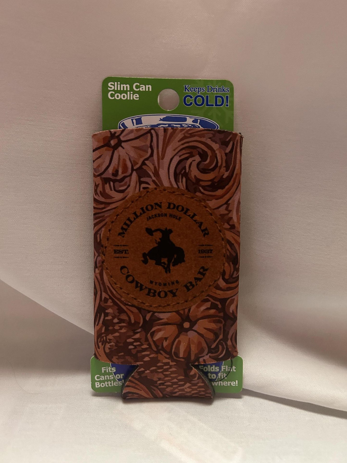 Tooled slim Koozie SPP