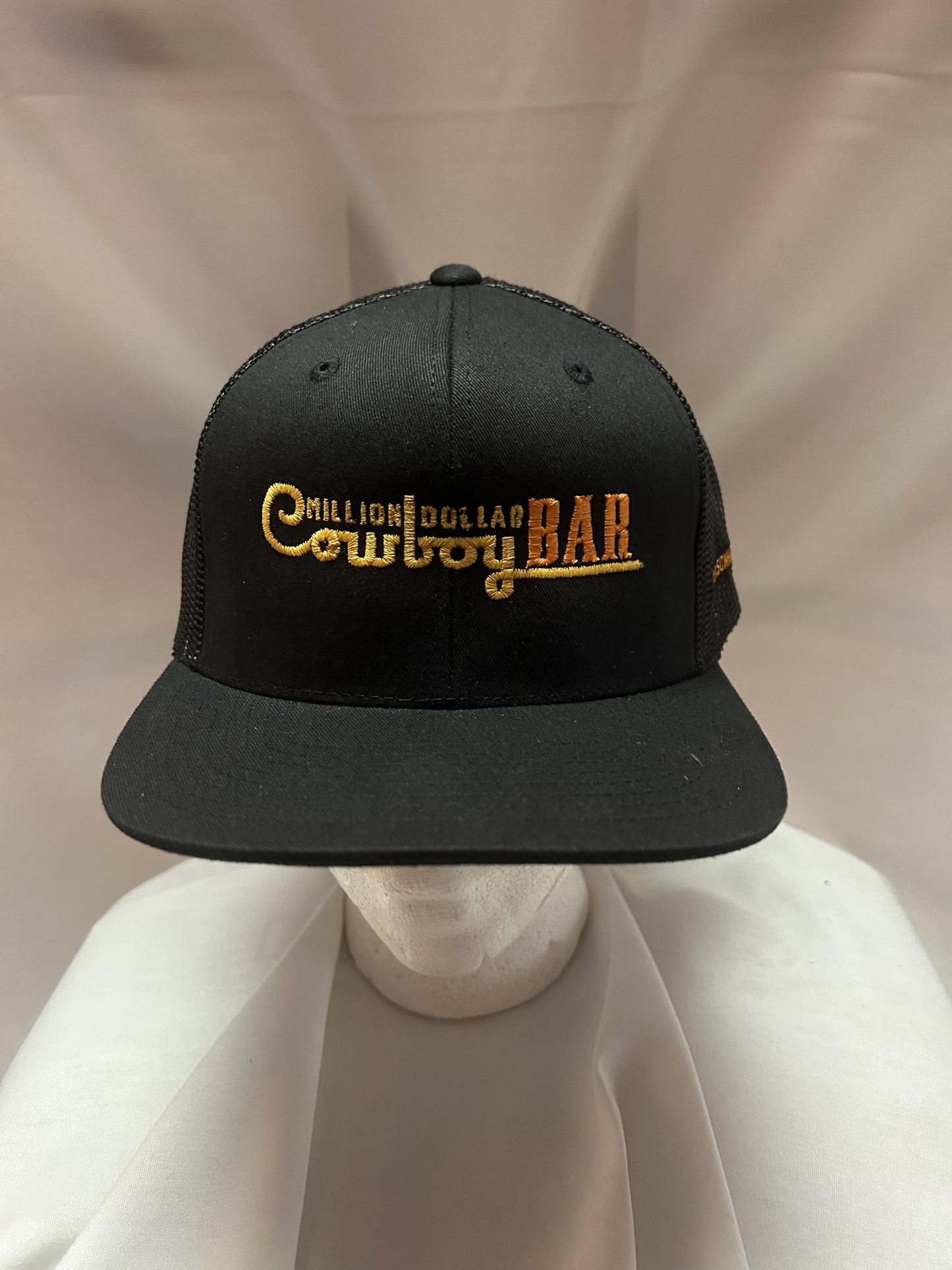 Black On Black Colored Neon Sign Hat
