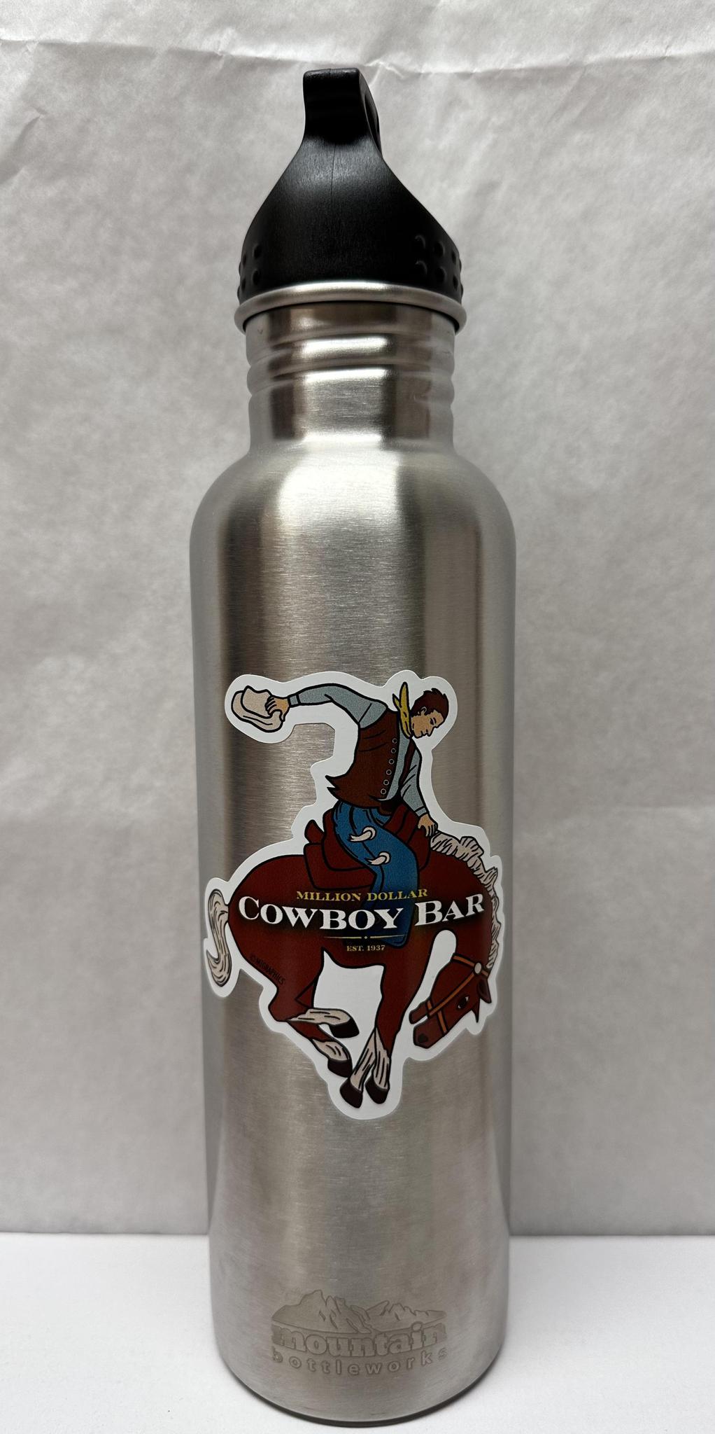 Stainless steel water bottle