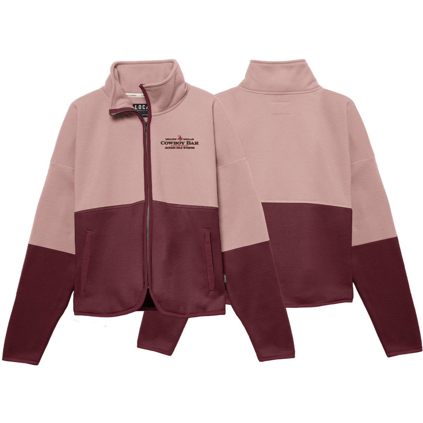 Rose Full Zip Sweatshirt
