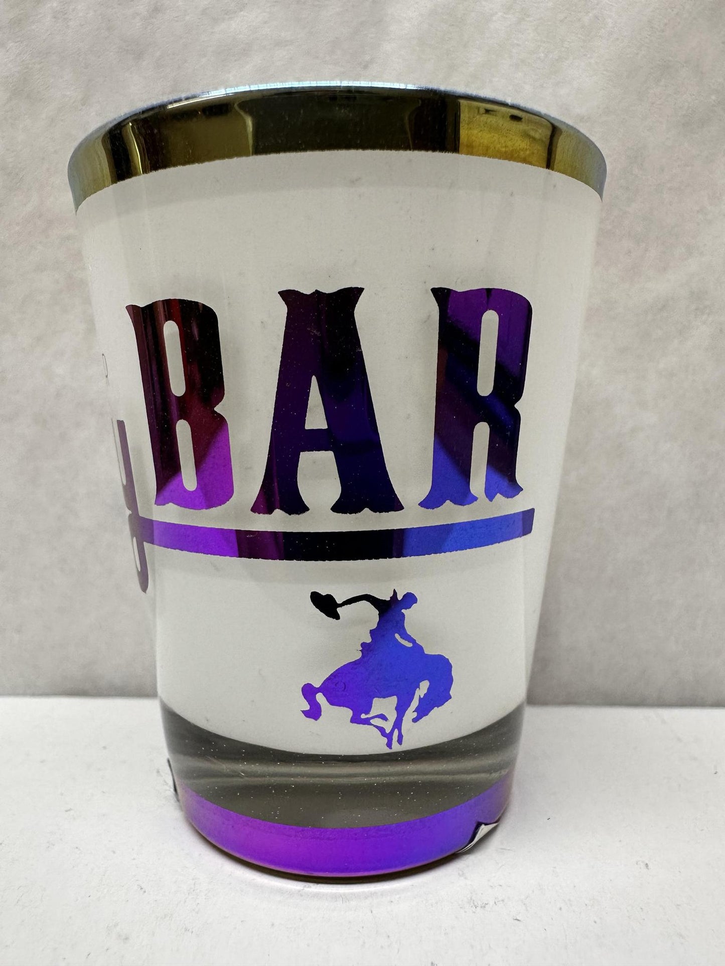 White Shot Glass