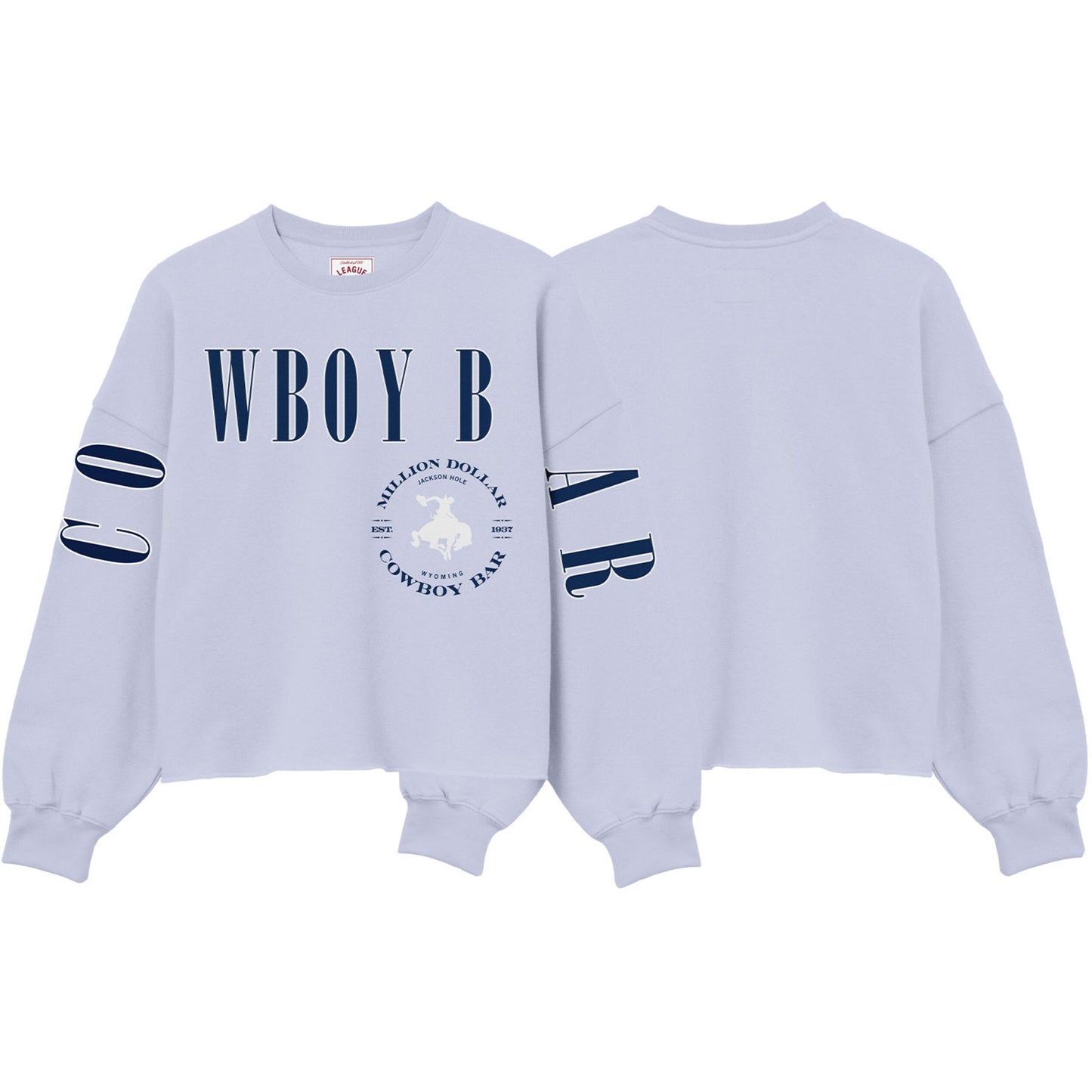 OS Blue Midi Sweatshirt