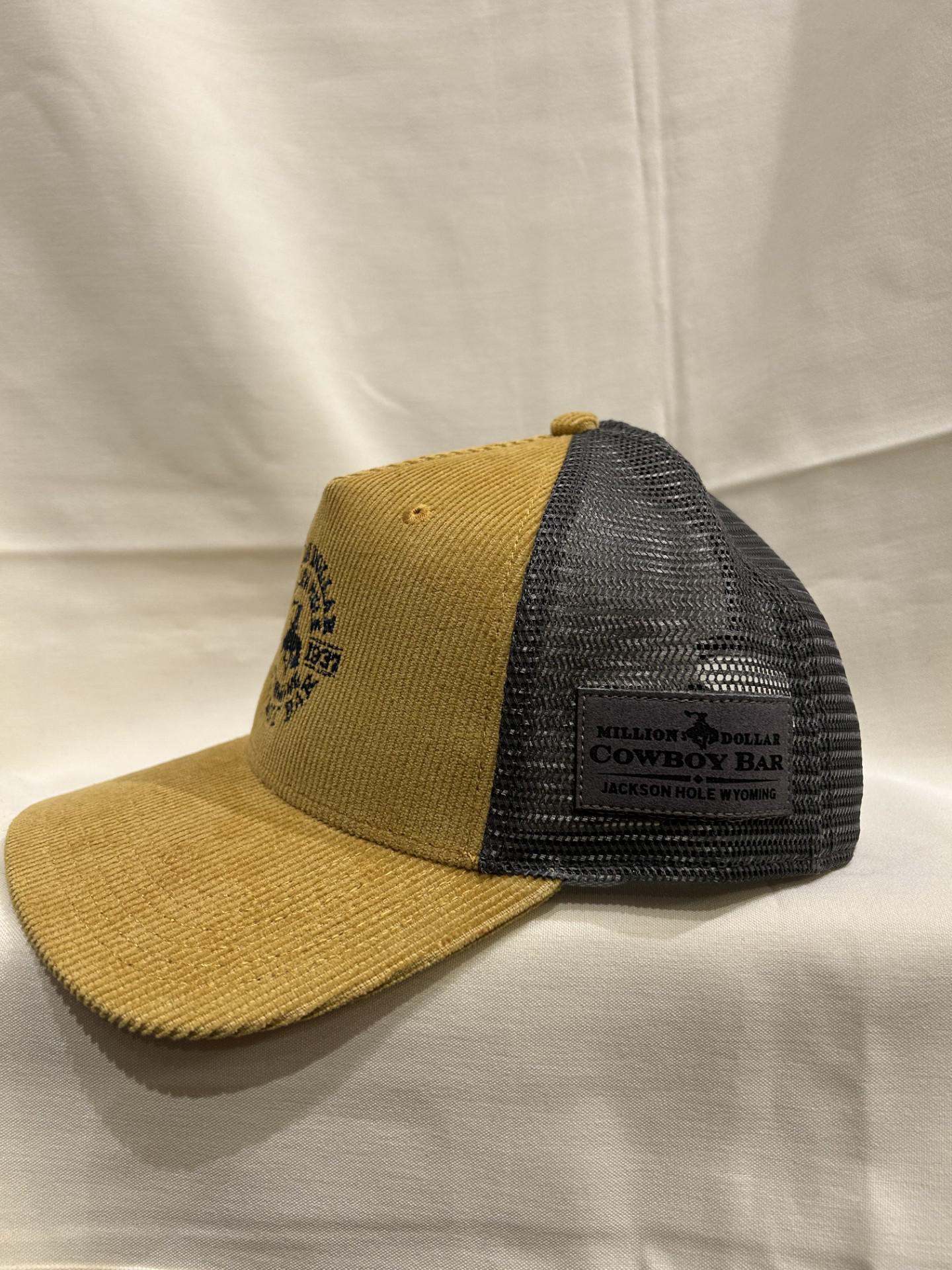 Mustard Corduroy Hat