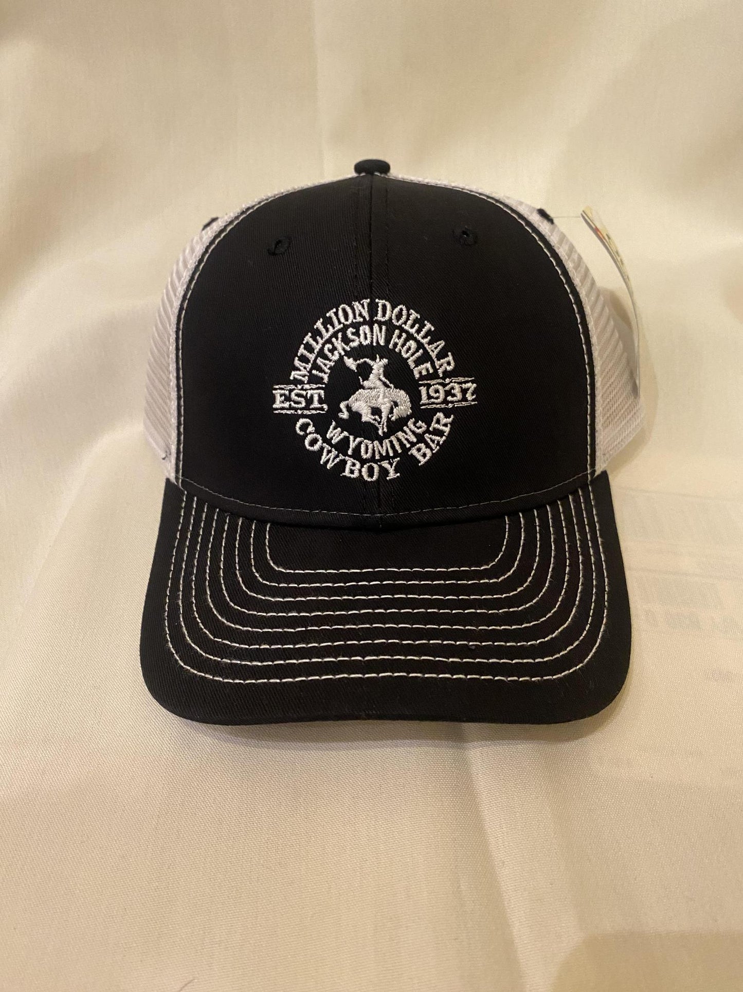 Black & White Mesh Hat Snapback #51296