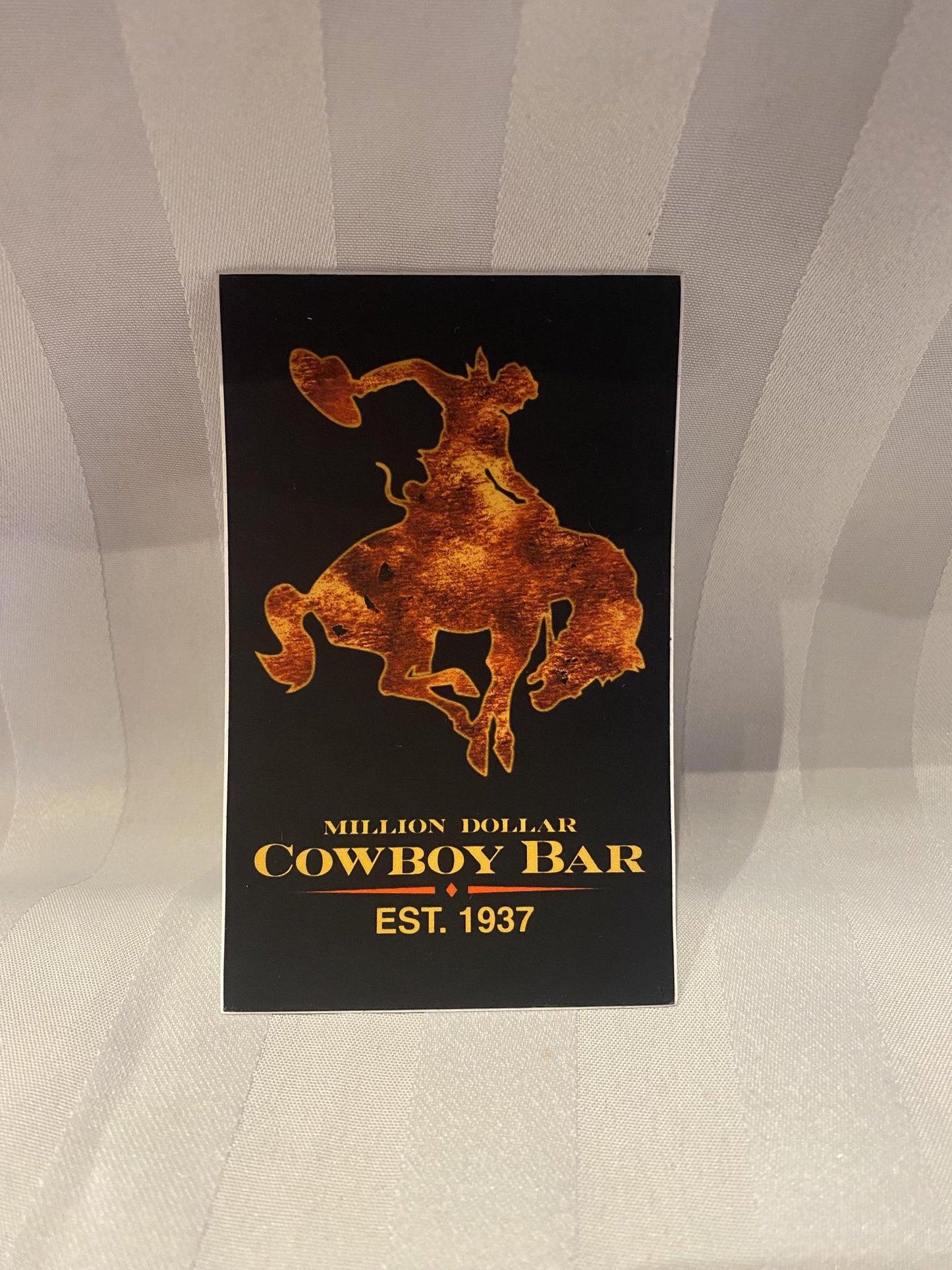 Blazing Cowboy Sticker