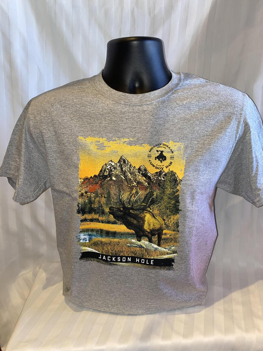 Short Sleeve Elk Teton Ash