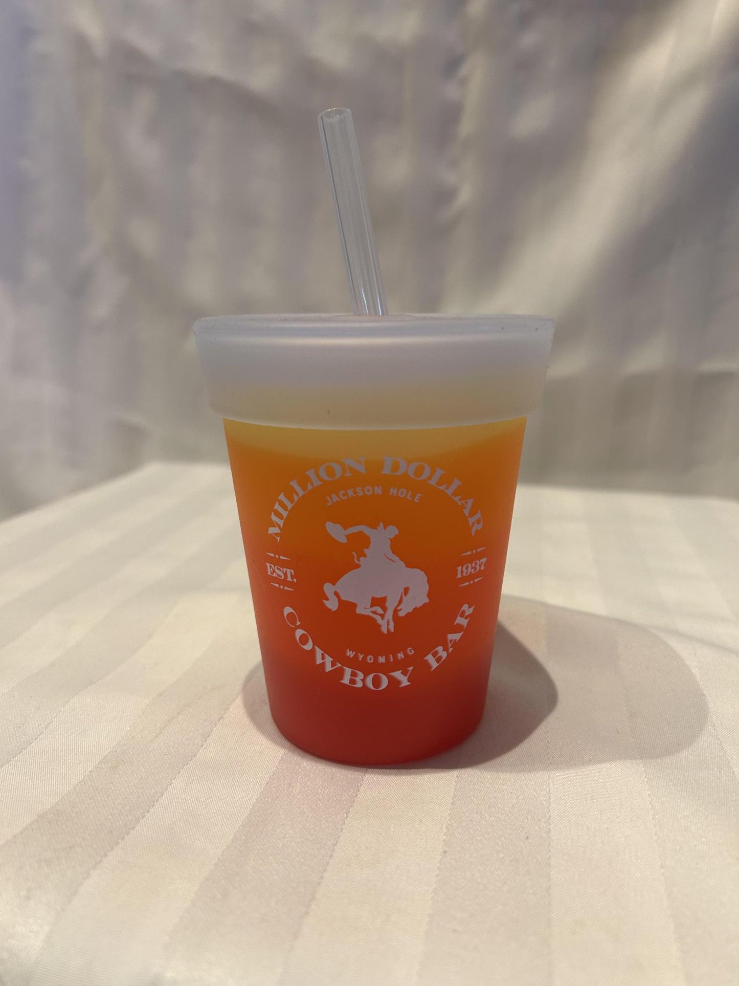 8oz Tumbler W/ Straw