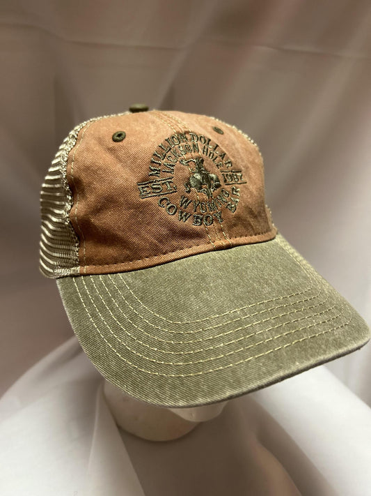 Legend Vintage Hat Rust/Khaki/Bark