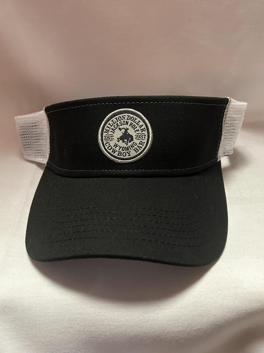 Black Patch Visor Hat