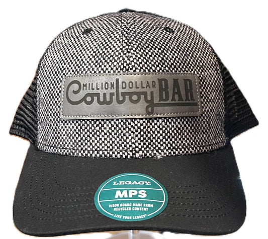 Black Tweed Hat