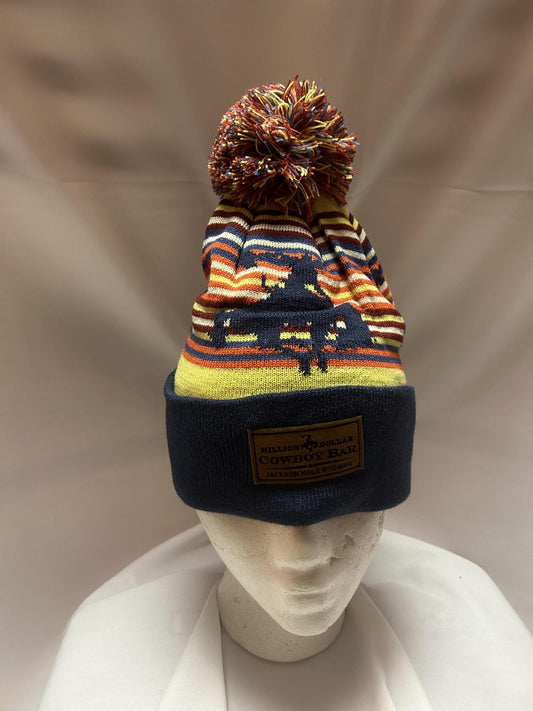 Grand Beanie stripes Bronc Rider Hat