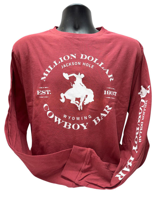 Oxblood Crew Long Sleeve