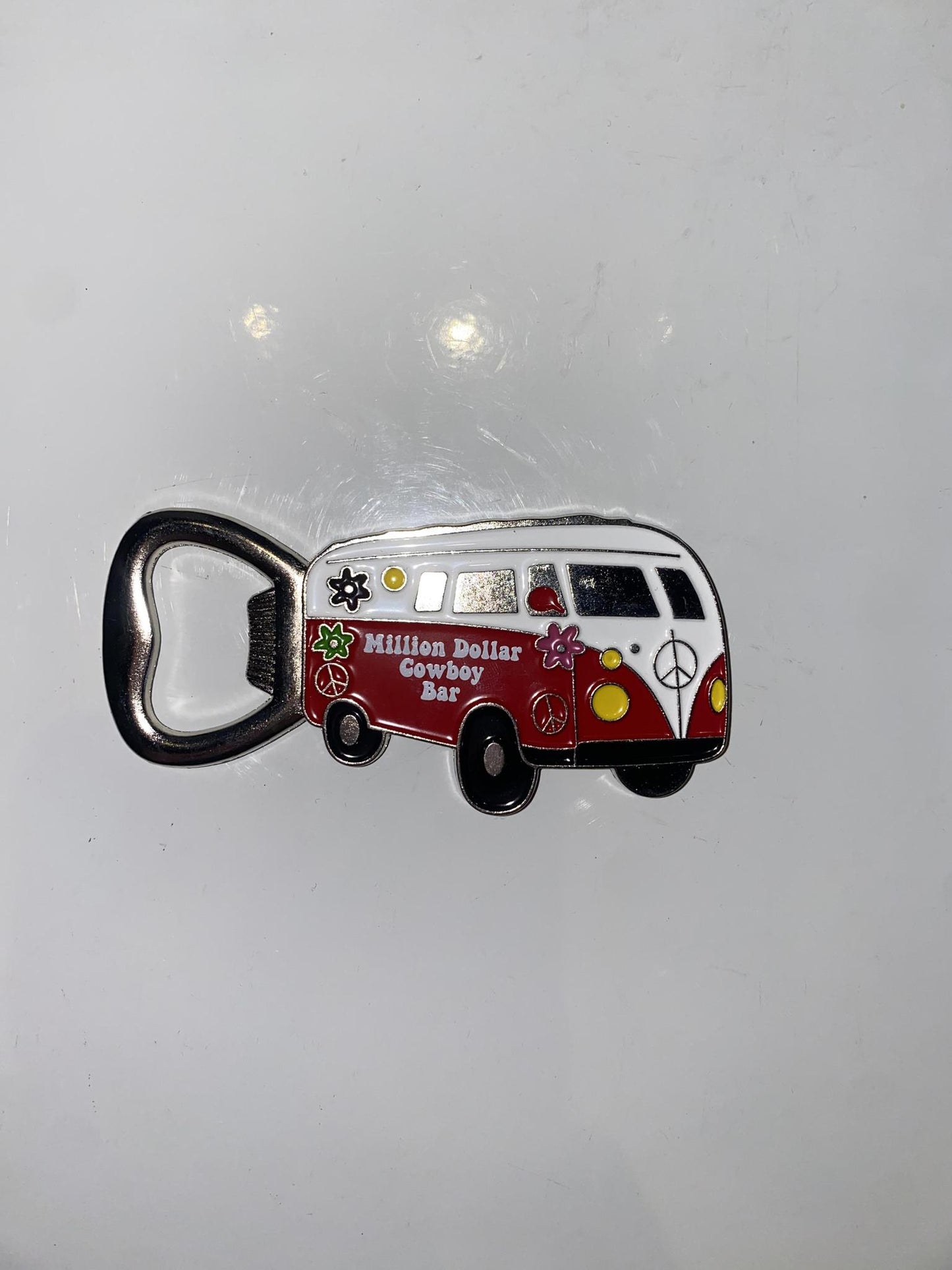 VW Van Bottle Opener Magnet