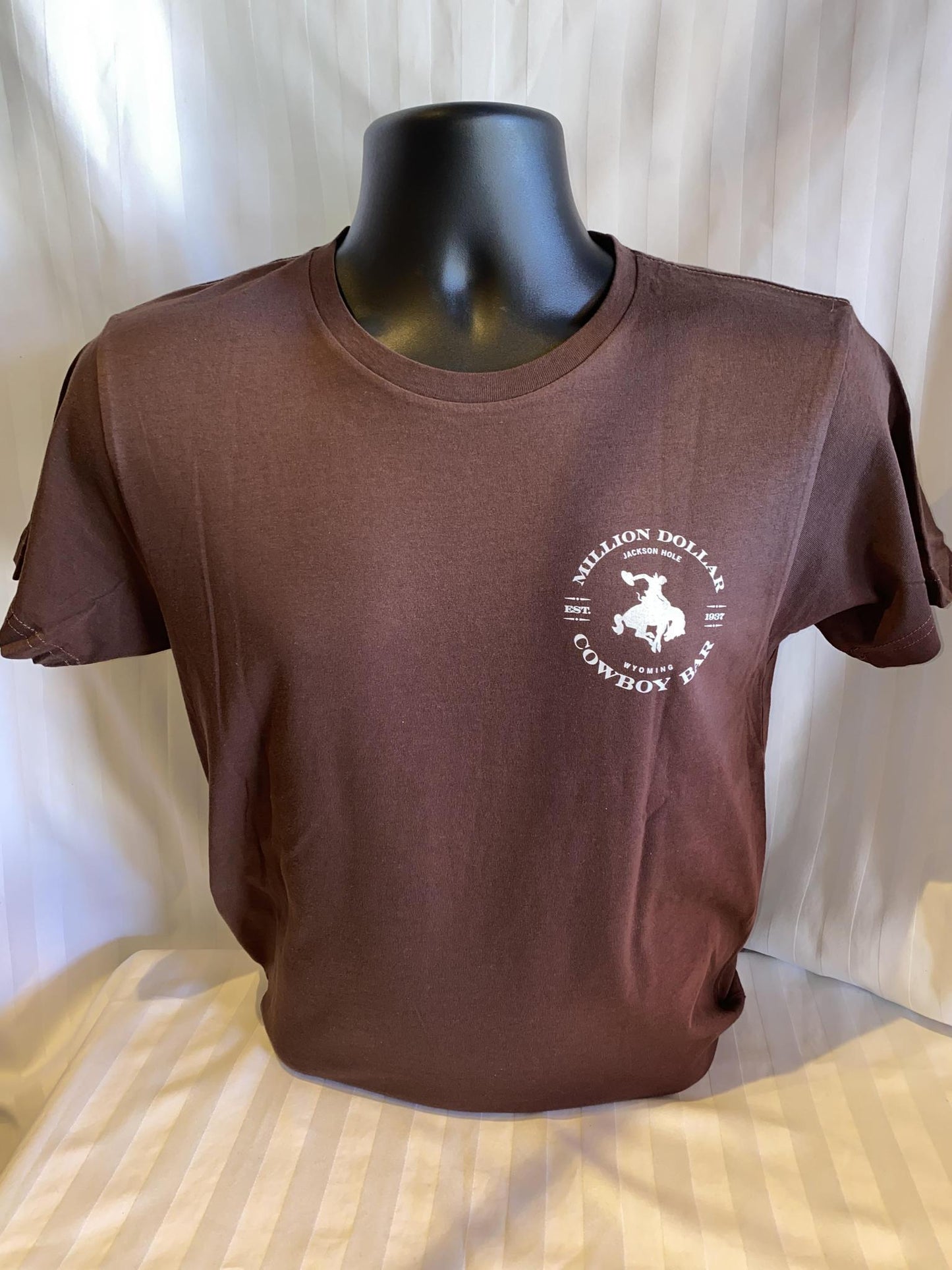 Brown Rodeo W/ Flag Short Sleeve