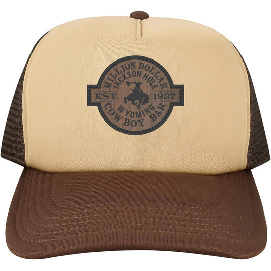 Tan Brown Patch Hat