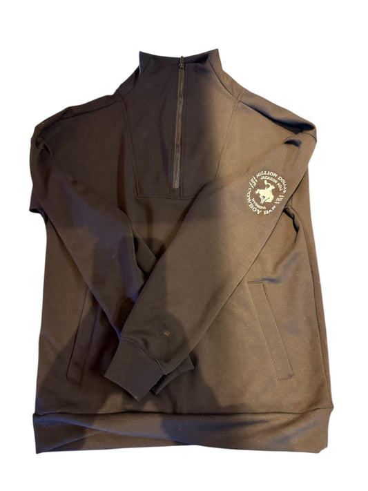 Black halfzip Sweatshirt jacket