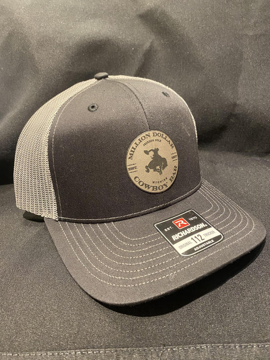 R112 Black Grey Hat