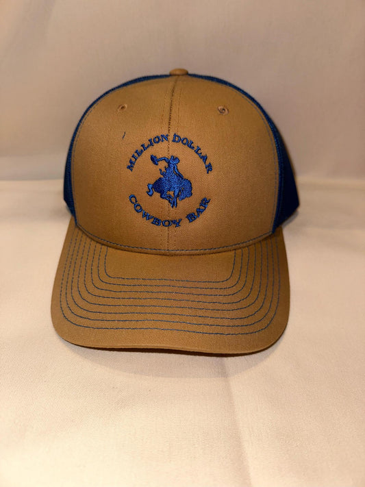 R112 Blue Gold Hat
