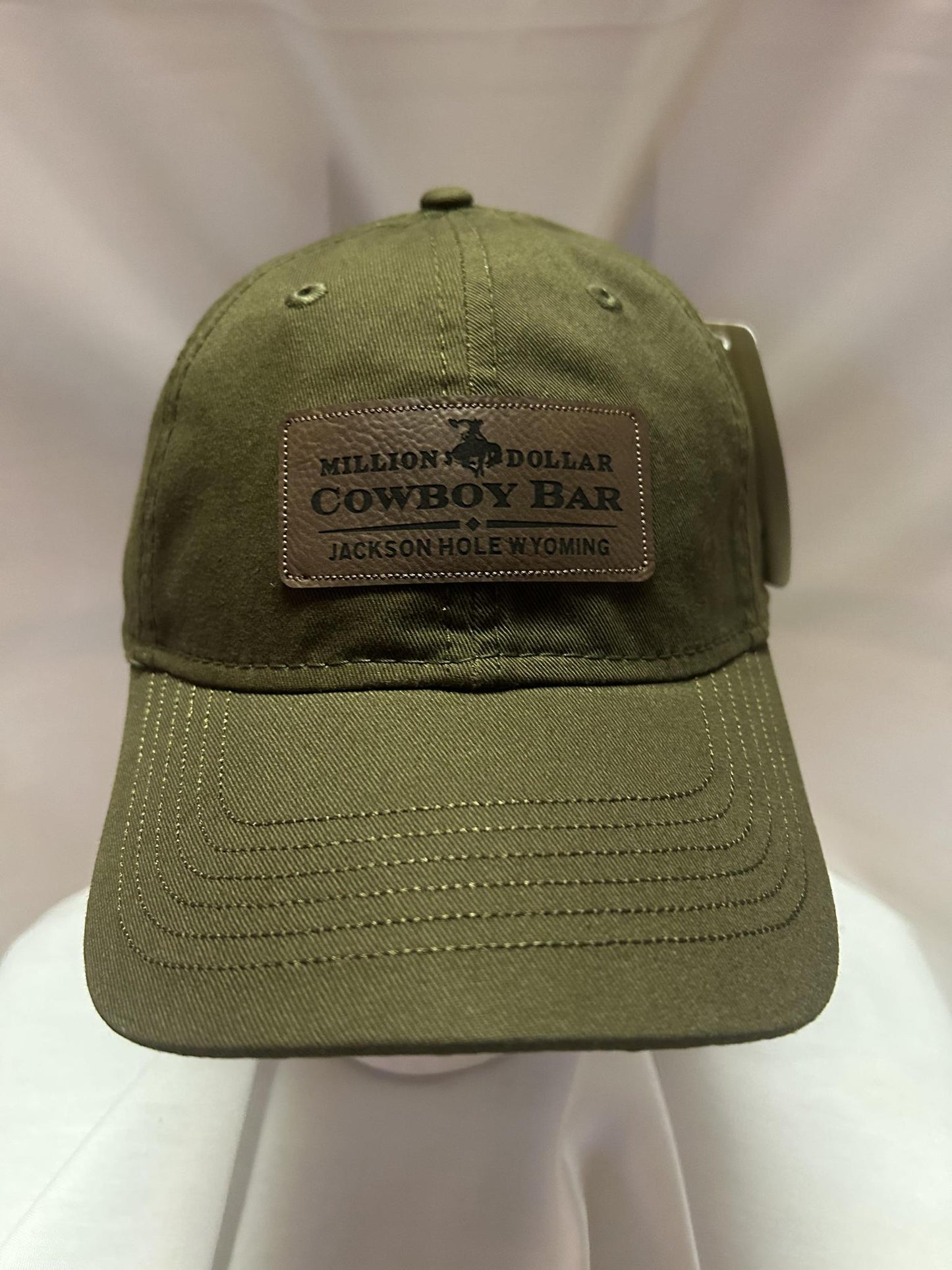 Epic Wash Buckle Patch Hat Loden Green