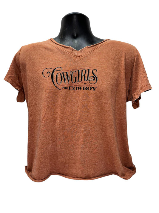 Cowgirls Short sleeve Ladies V