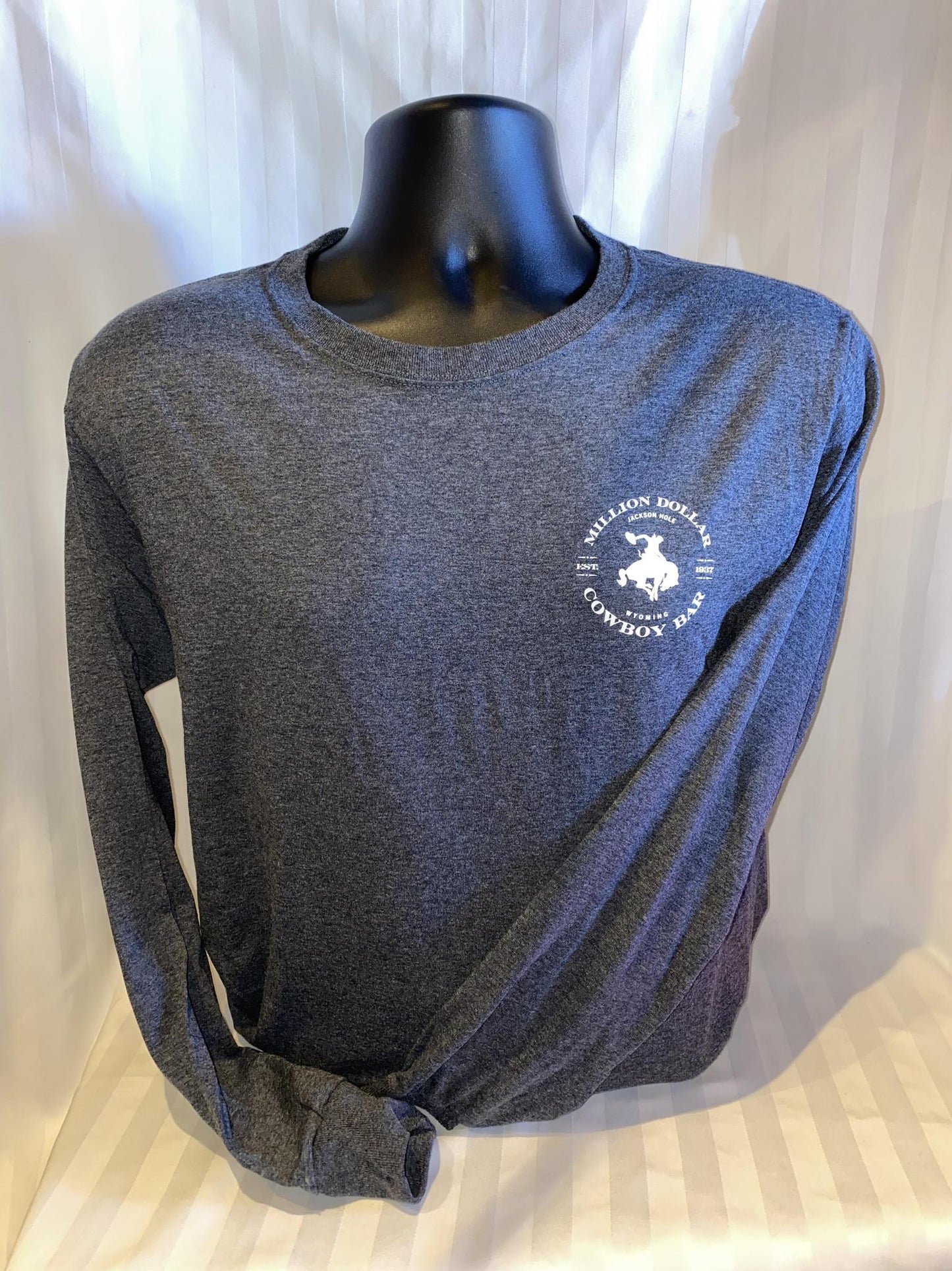 Long Sleeve Elk Teton Black Heather