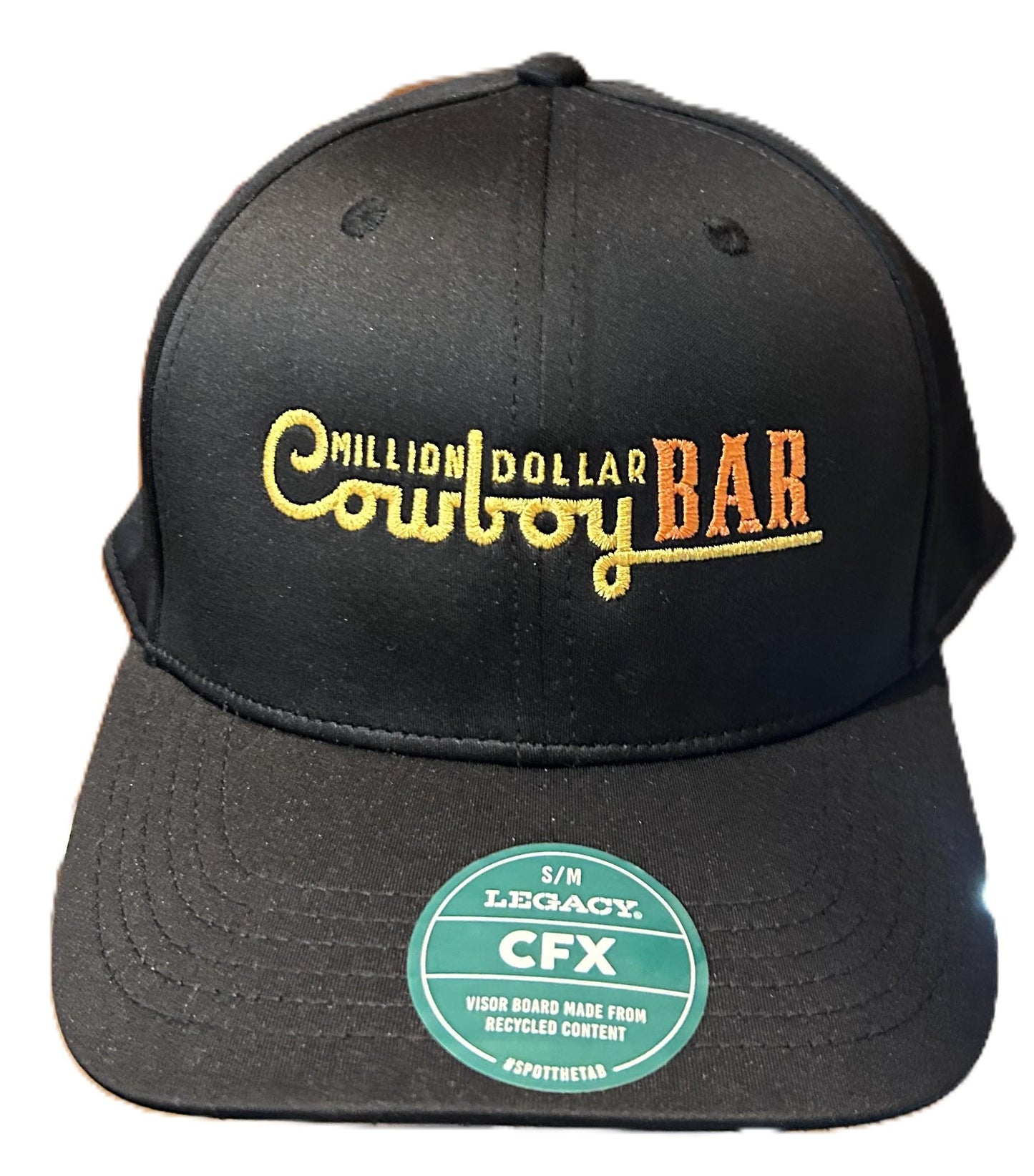 Black On Black Colored Neon Sign Hat