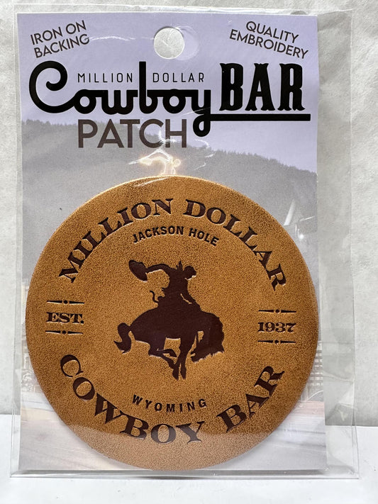 Leather round Patch SPP